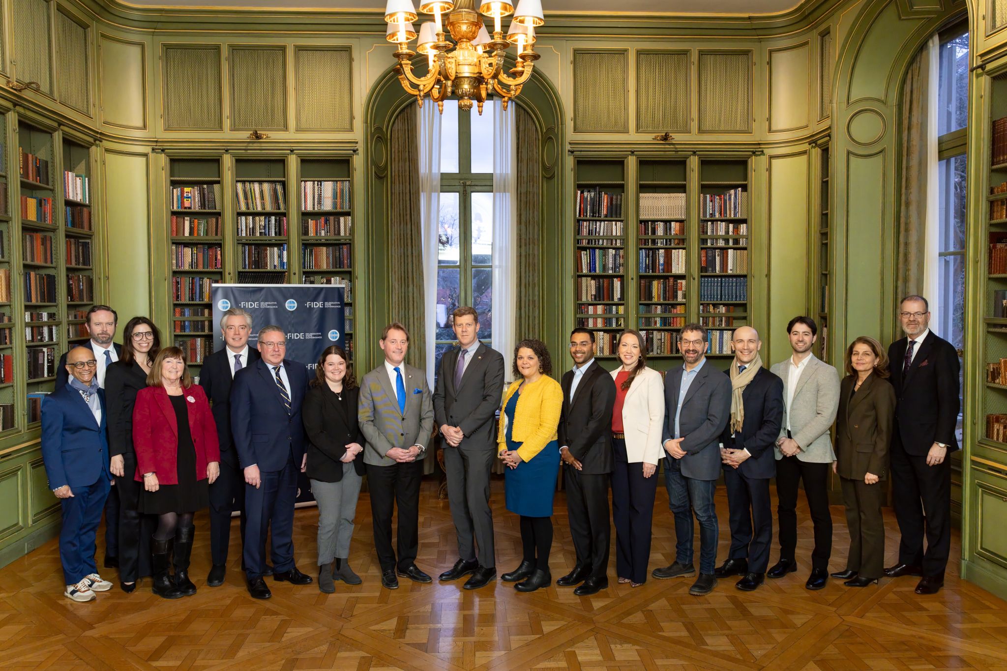 Amy Lee and  with FIDE on Launch of Deliberative State Governance Initiative