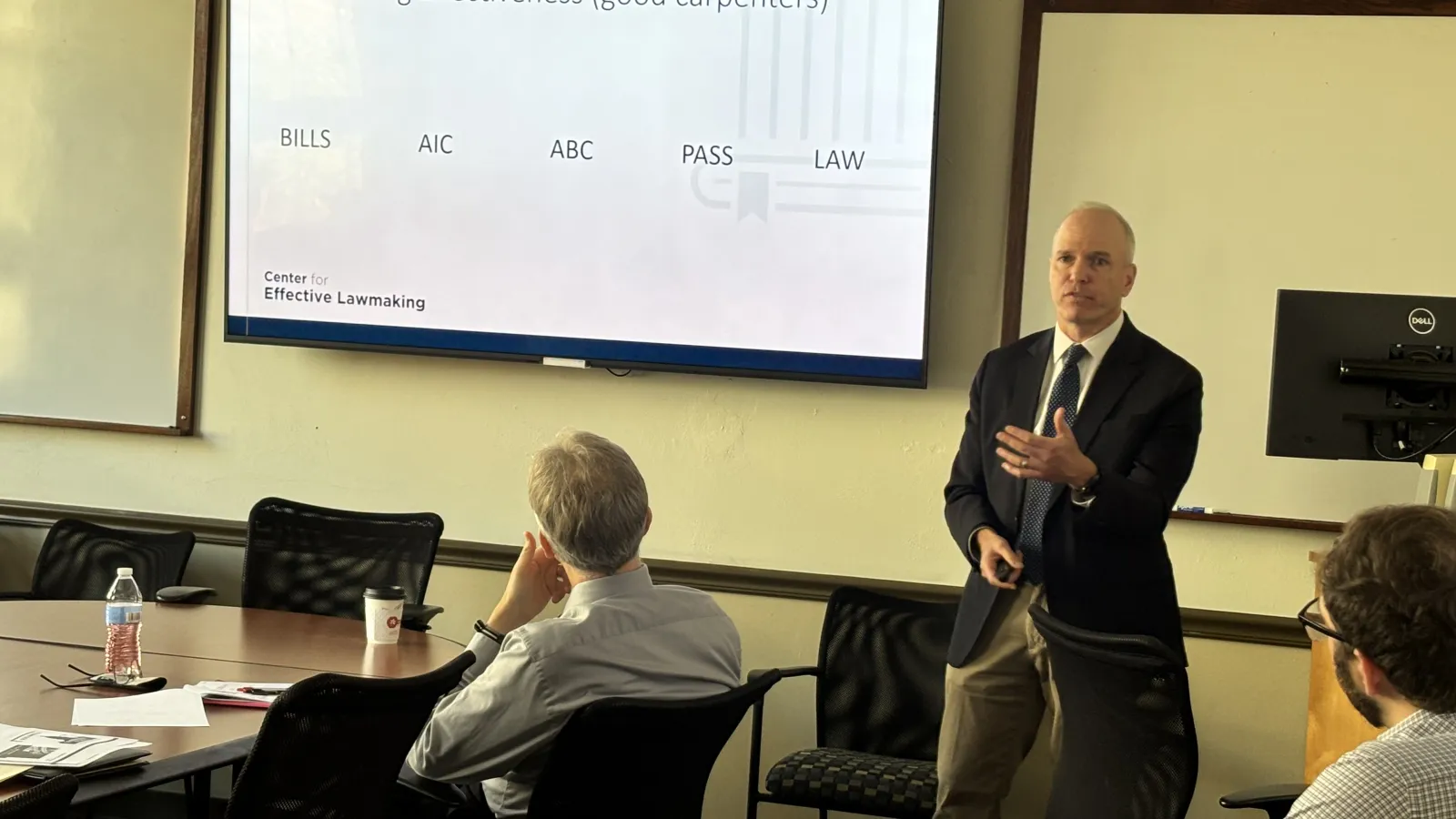 Alan E. Wiseman, co-director of the Center for Effective Lawmaking,