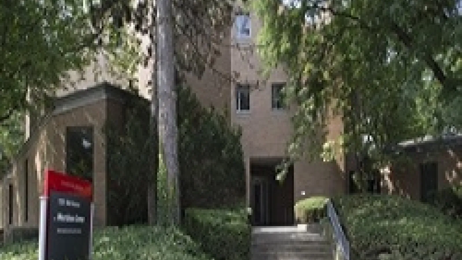 front of Mershon Center building