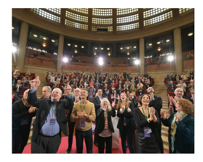 French Citizens Assembly on End of Life participants cheering