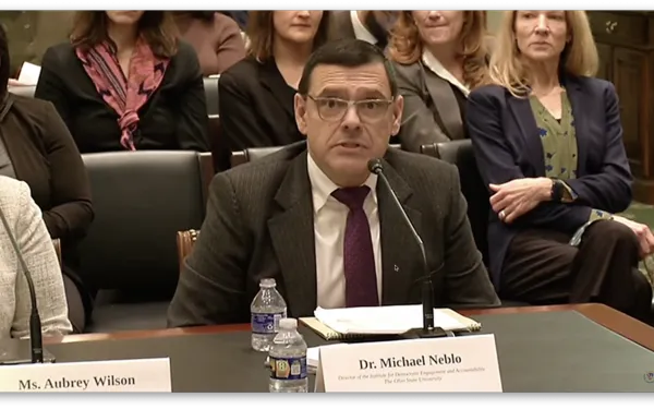 Michael testifying before congress 
