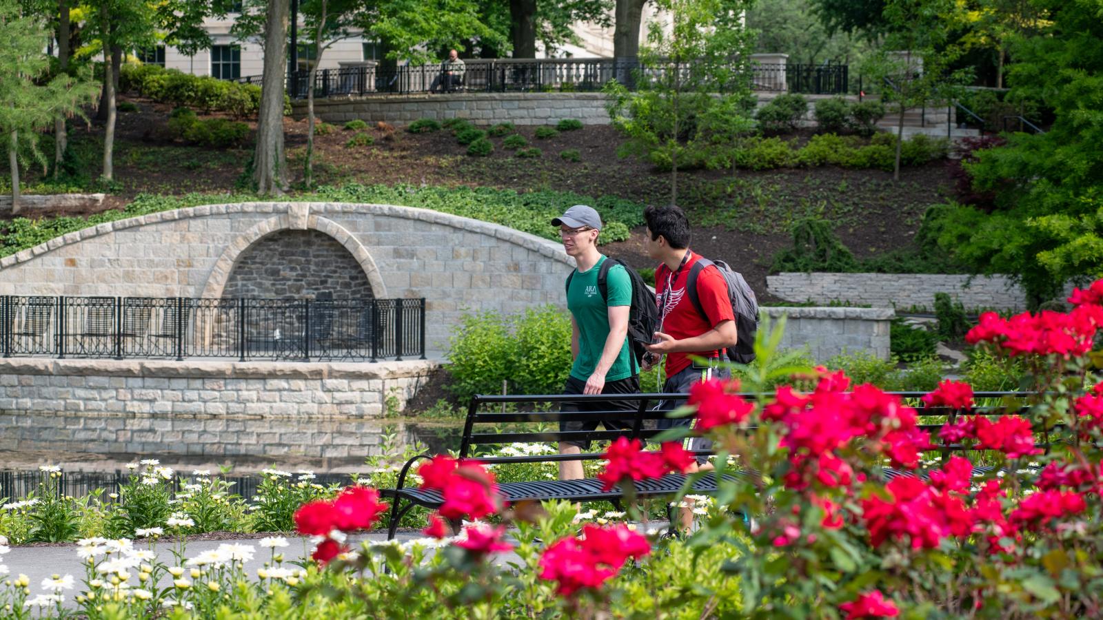Campus and its summer with followers