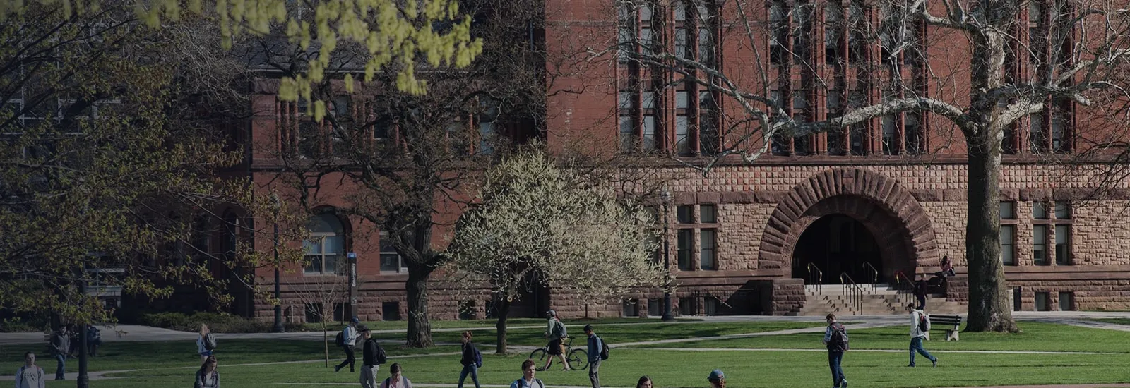 Ohio State University students on campus. 